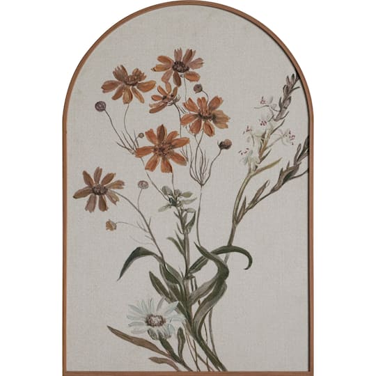 16" x 24" Rust Blossoms Wall Décor by Ashland®